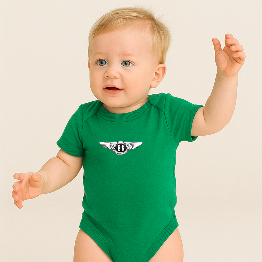 Bentley Motorsports Car Baby Romper Onesie